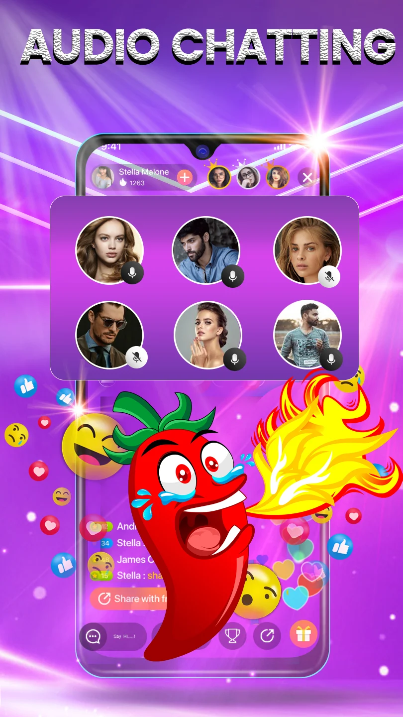 Live Audio Chatting